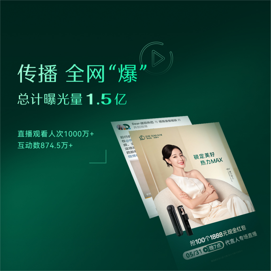 乐鱼体育,曝光超15亿！迪丽热巴“抖音直播首秀”解锁德施曼智