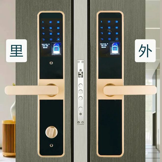 乐鱼体育,双面指纹识别的智能锁你见过吗？