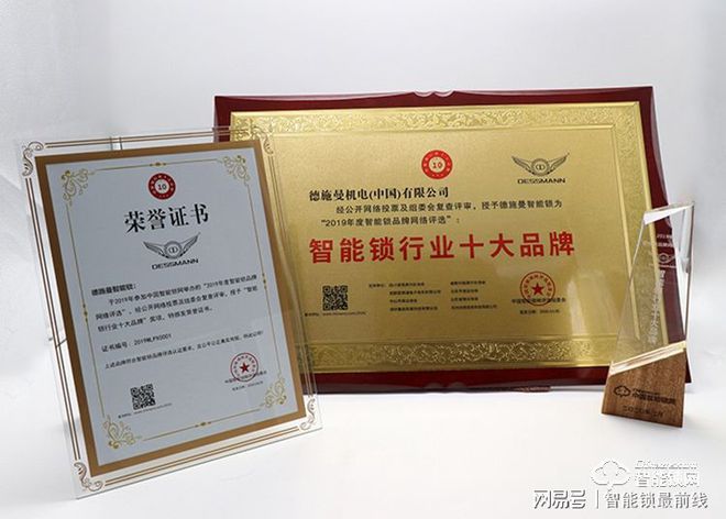 乐鱼体育app,实至名归！德施曼荣获“智能锁十大品牌”荣誉称